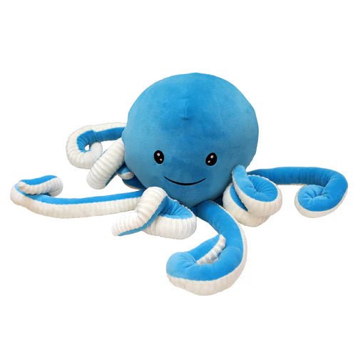 Custom Octopus Plush Animal - Blue - Tiny Tots Boutique
