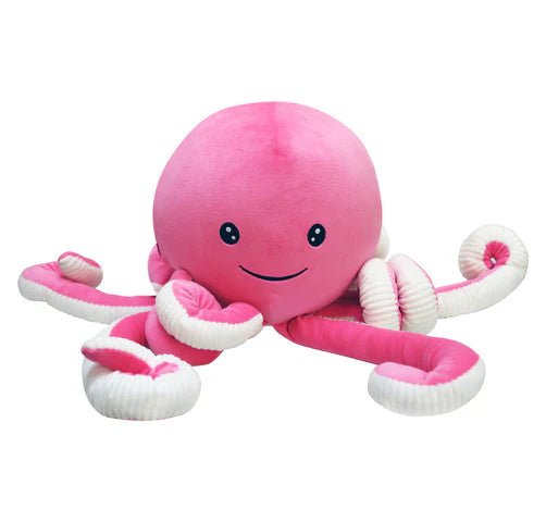 Custom Octopus Plush Animal - Pink - Tiny Tots Boutique