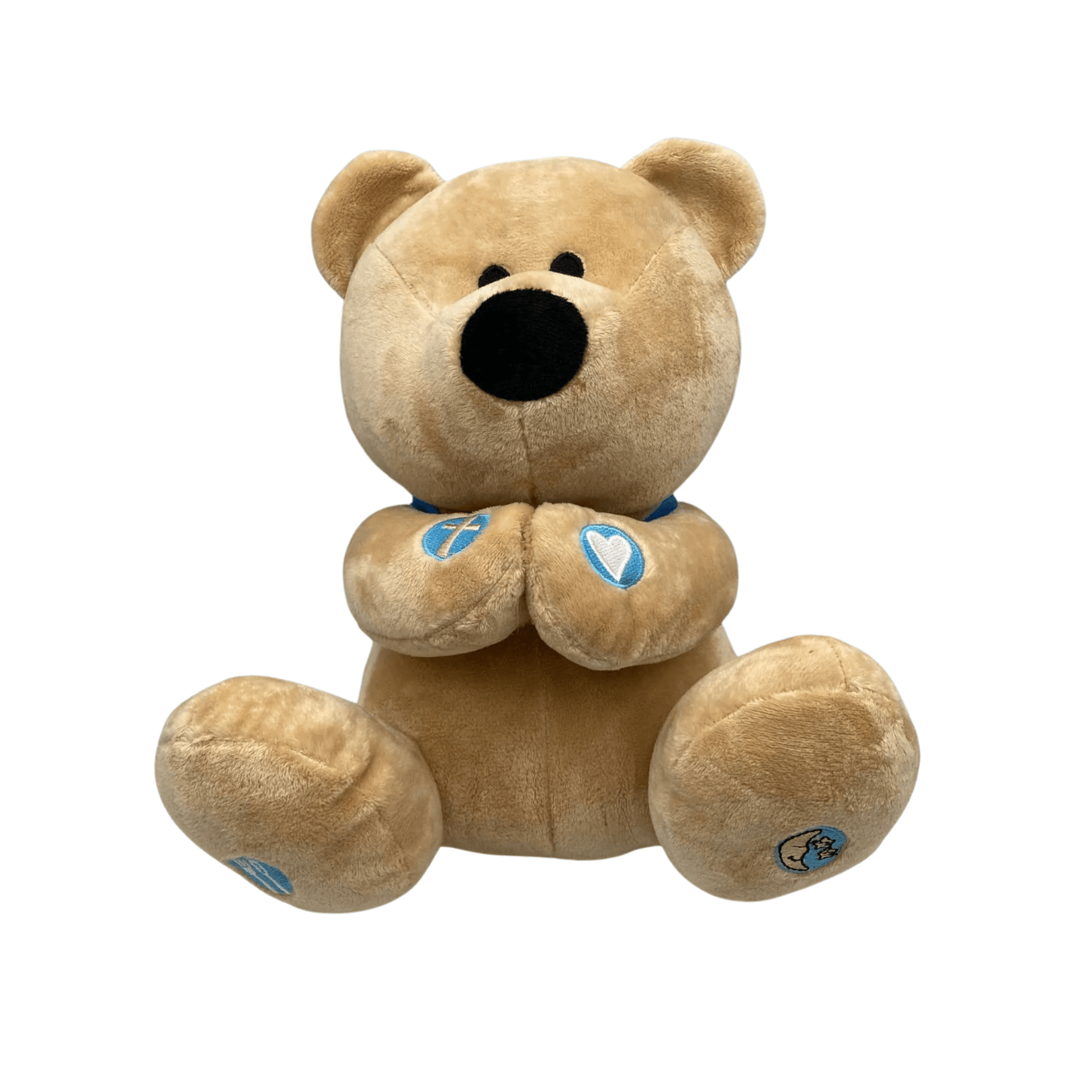 Custom Plush Prayer Bear for Children that Speaks - Tiny Tots Boutique