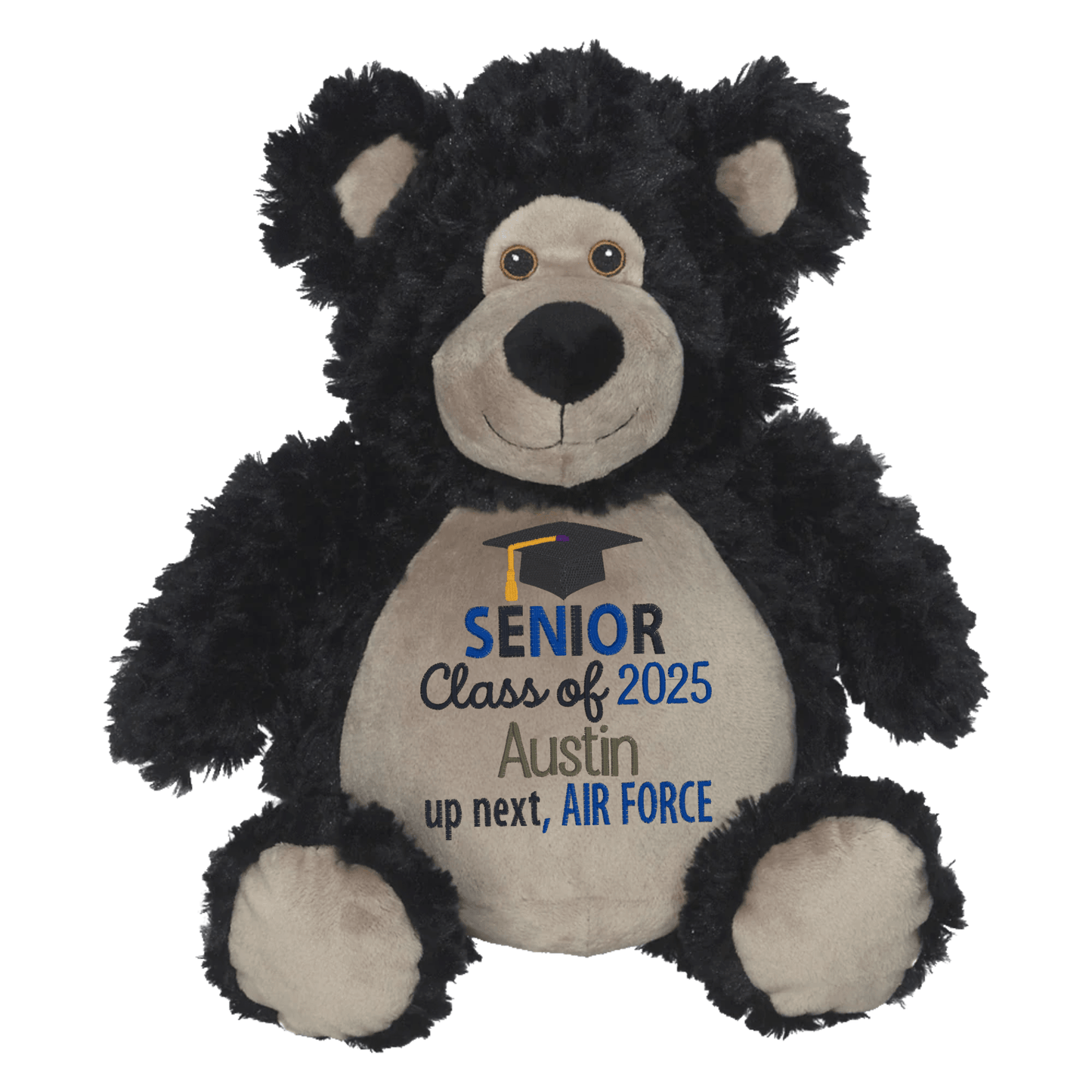 Custom SENIOR Graduation Stuffed Animal - Military Bound - Tiny Tots Boutique