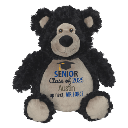 Custom SENIOR Graduation Stuffed Animal - Military Bound - Tiny Tots Boutique