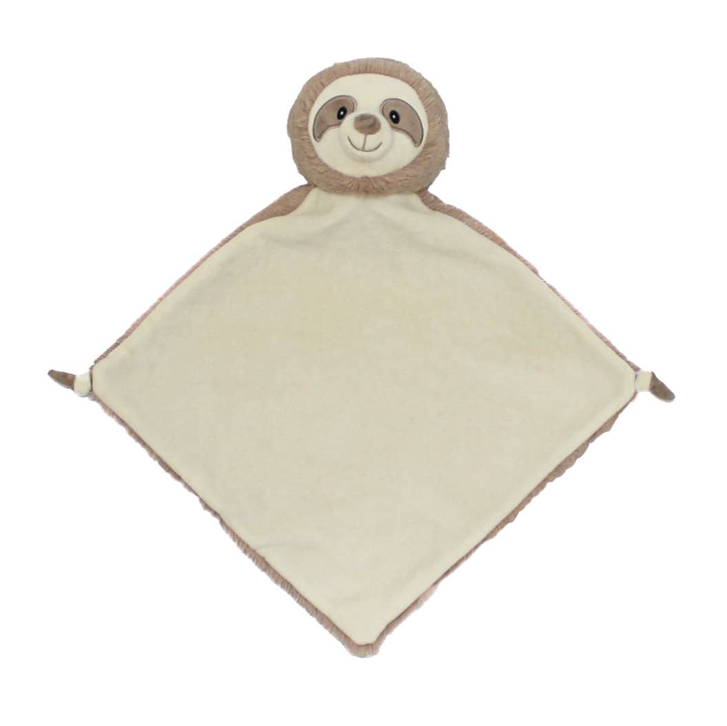 Custom Sloth Lovey Security Blanket - Tiny Tots Boutique