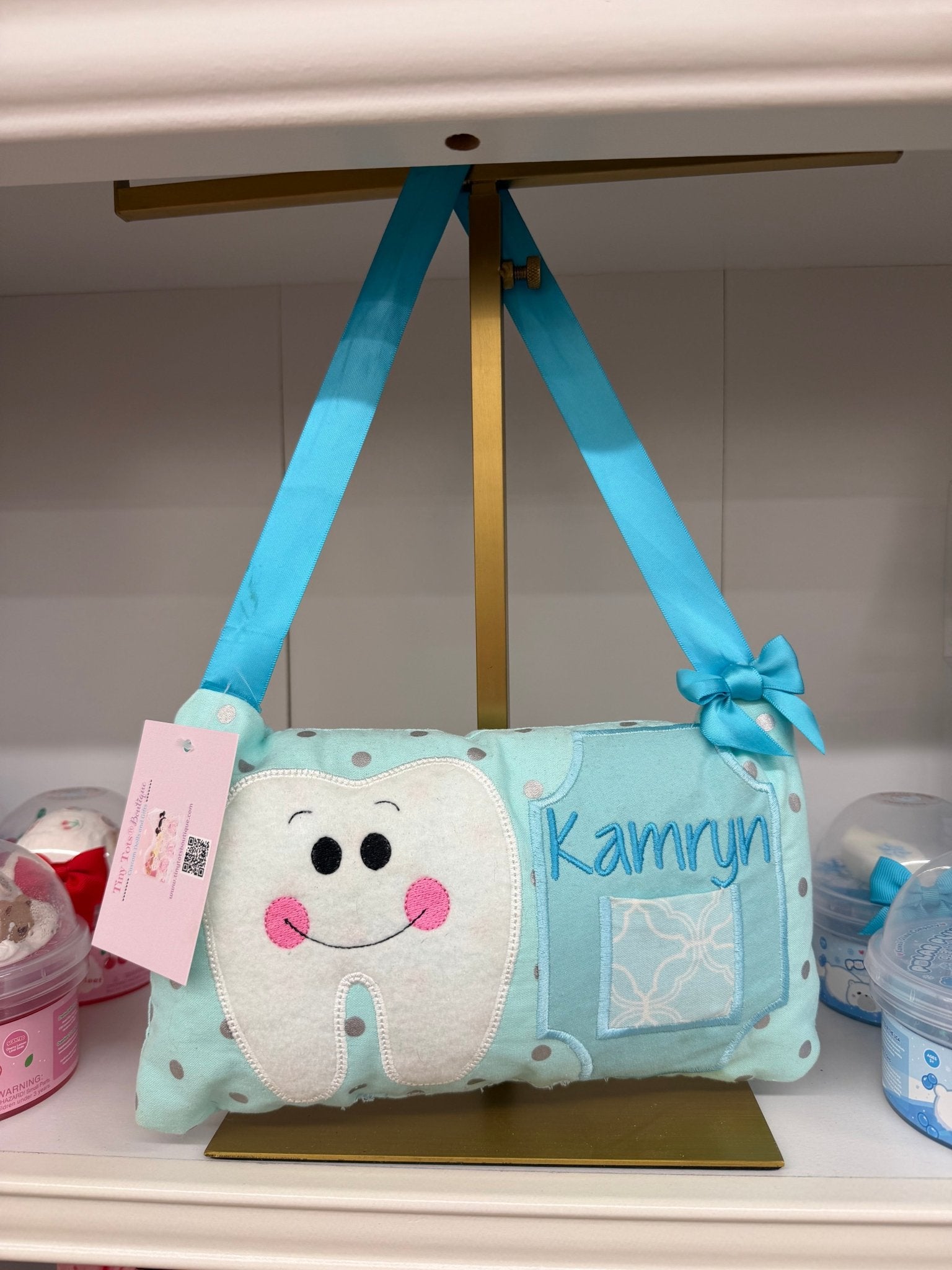 Custom Tooth Fairy Pillows - Tiny Tots Boutique