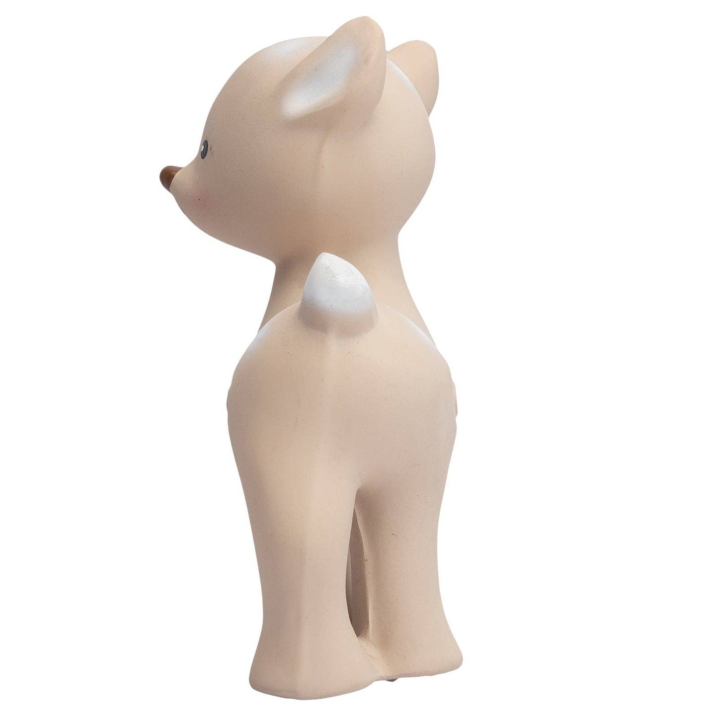 Deer Natural Rubber Teether, Rattle & Bath Toy - Tiny Tots Boutique