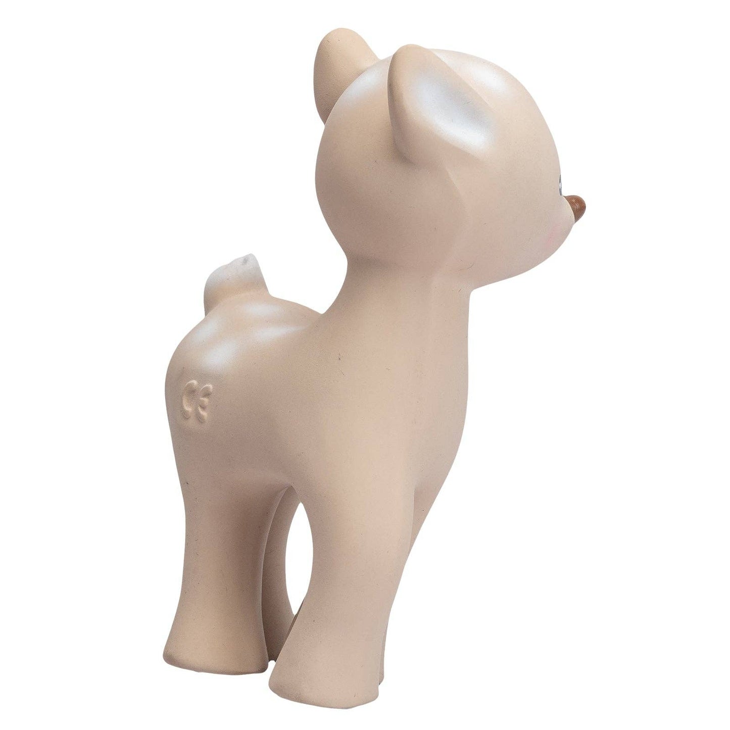 Deer Natural Rubber Teether, Rattle & Bath Toy - Tiny Tots Boutique