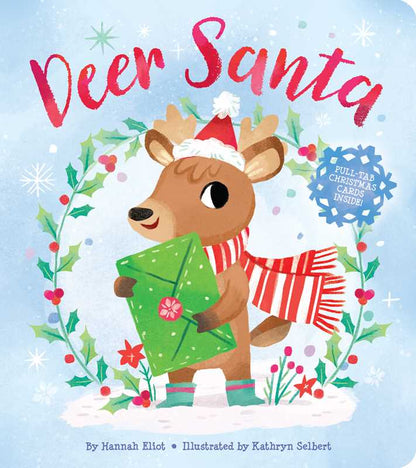 Deer Santa by Hannah Eliot - Tiny Tots Boutique