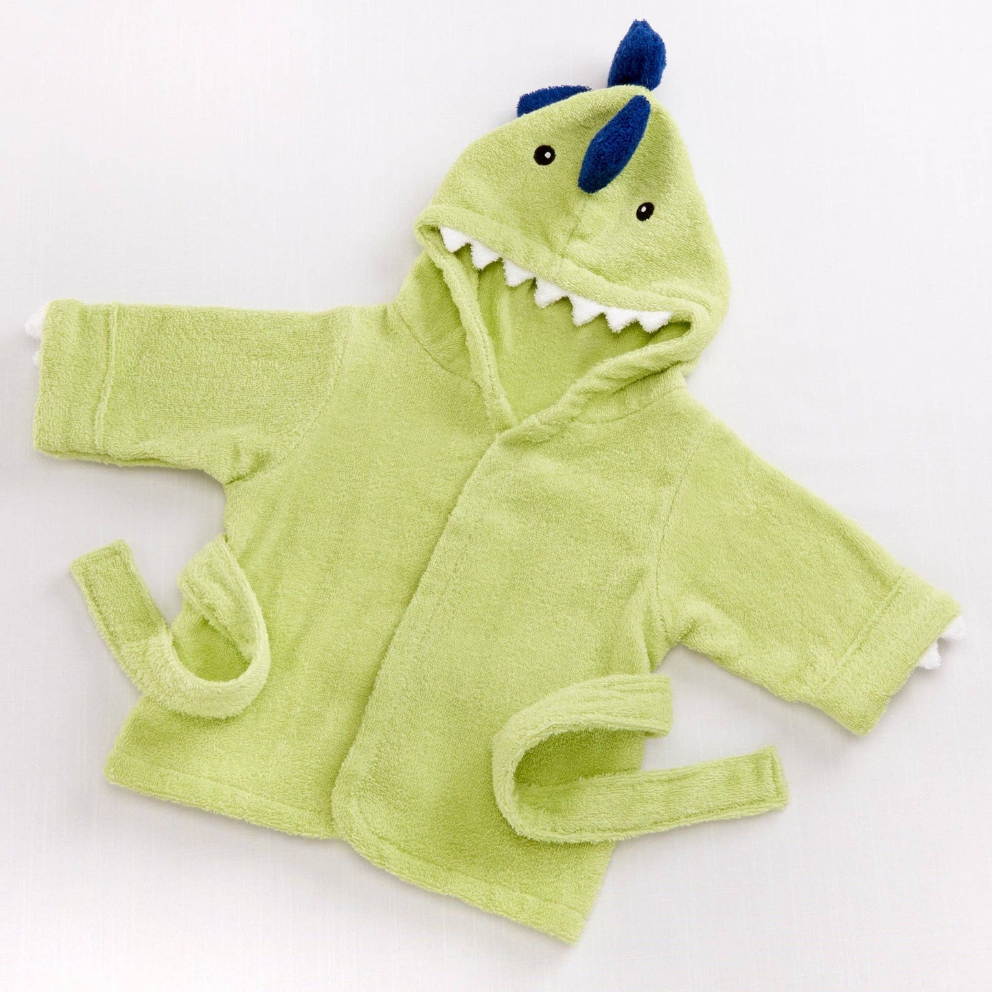 Dinosaur Hooded Baby Robe - (Personalization available) - Tiny Tots Boutique