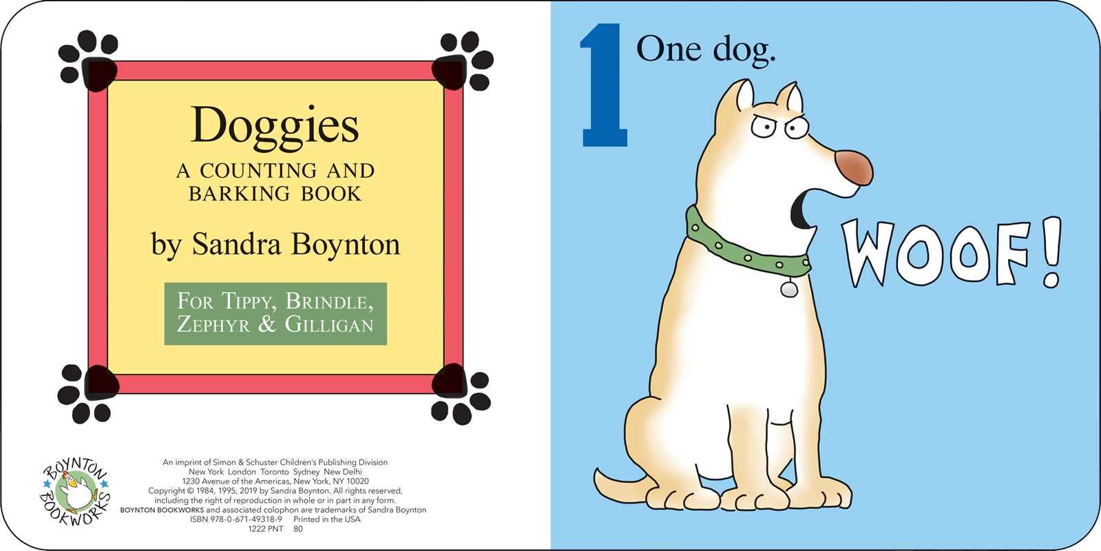 Doggies by Sandra Boynton - Tiny Tots Boutique