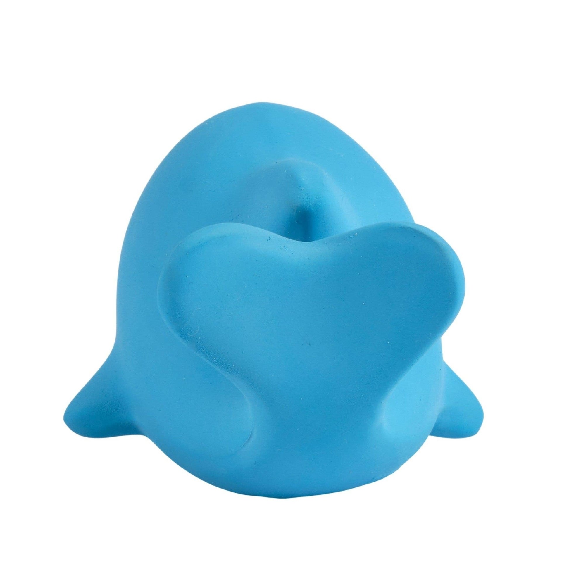Dolphin Natural Organic Rubber Teether, Rattle & Bath Toy - Tiny Tots Boutique