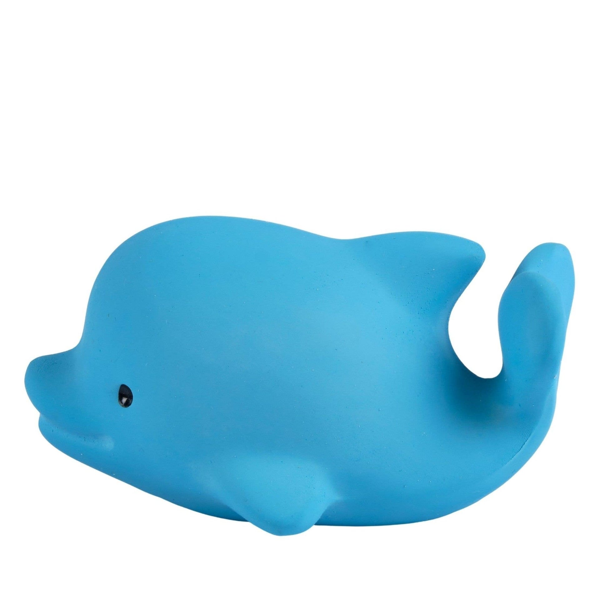 Dolphin Natural Organic Rubber Teether, Rattle & Bath Toy - Tiny Tots Boutique
