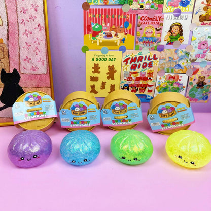 Dumpling Squishy  – Viral Mystery Dumplings Glitter Edition - Tiny Tots Boutique