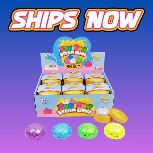 Dumpling Squishy  – Viral Mystery Dumplings Glitter Edition - Tiny Tots Boutique
