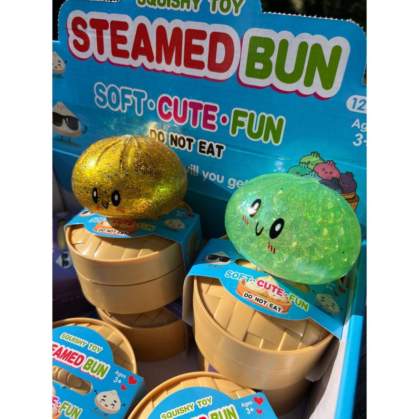 Dumpling Squishy  – Viral Mystery Dumplings Glitter Edition - Tiny Tots Boutique