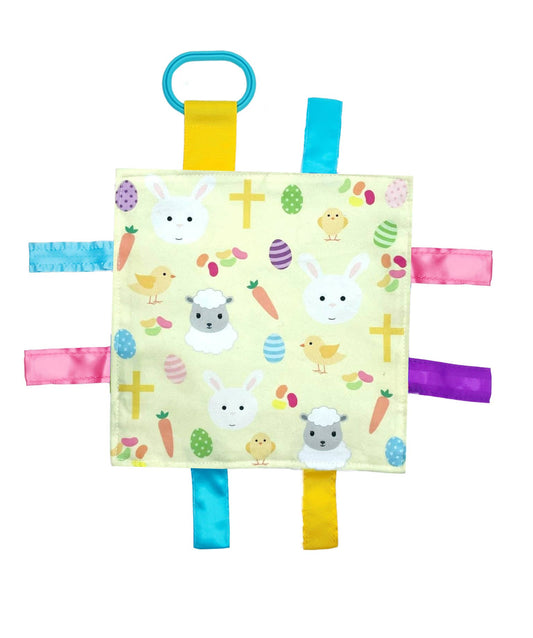 Easter Basket Crinkle Baby Lovey Toy For Gifts - Tiny Tots Boutique