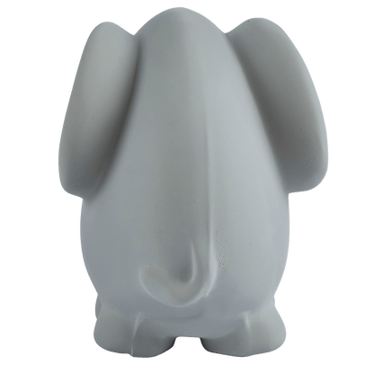Elephant Natural Organic Rubber Teether, Rattle & Bath Toy - Tiny Tots Boutique