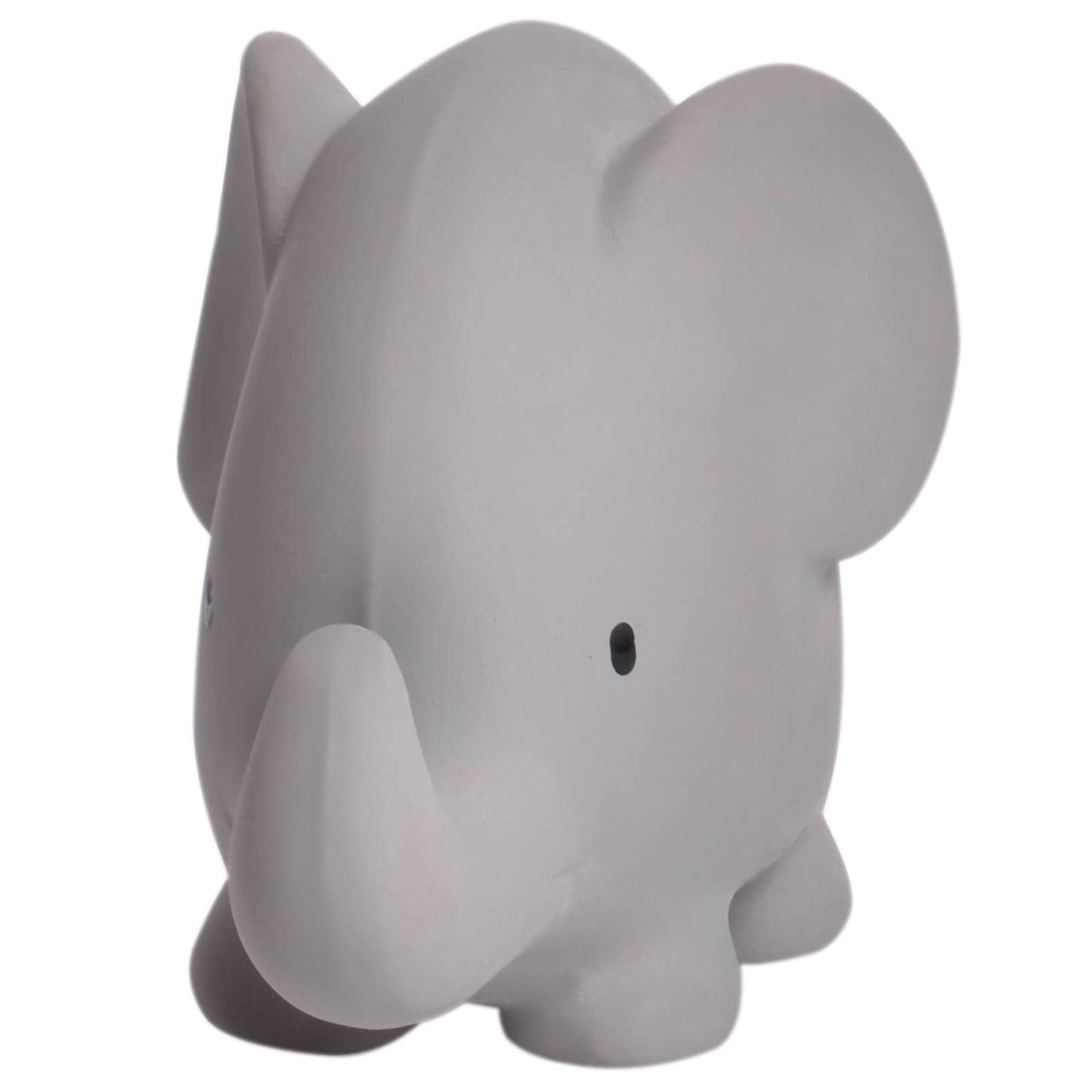 Elephant Natural Organic Rubber Teether, Rattle & Bath Toy - Tiny Tots Boutique