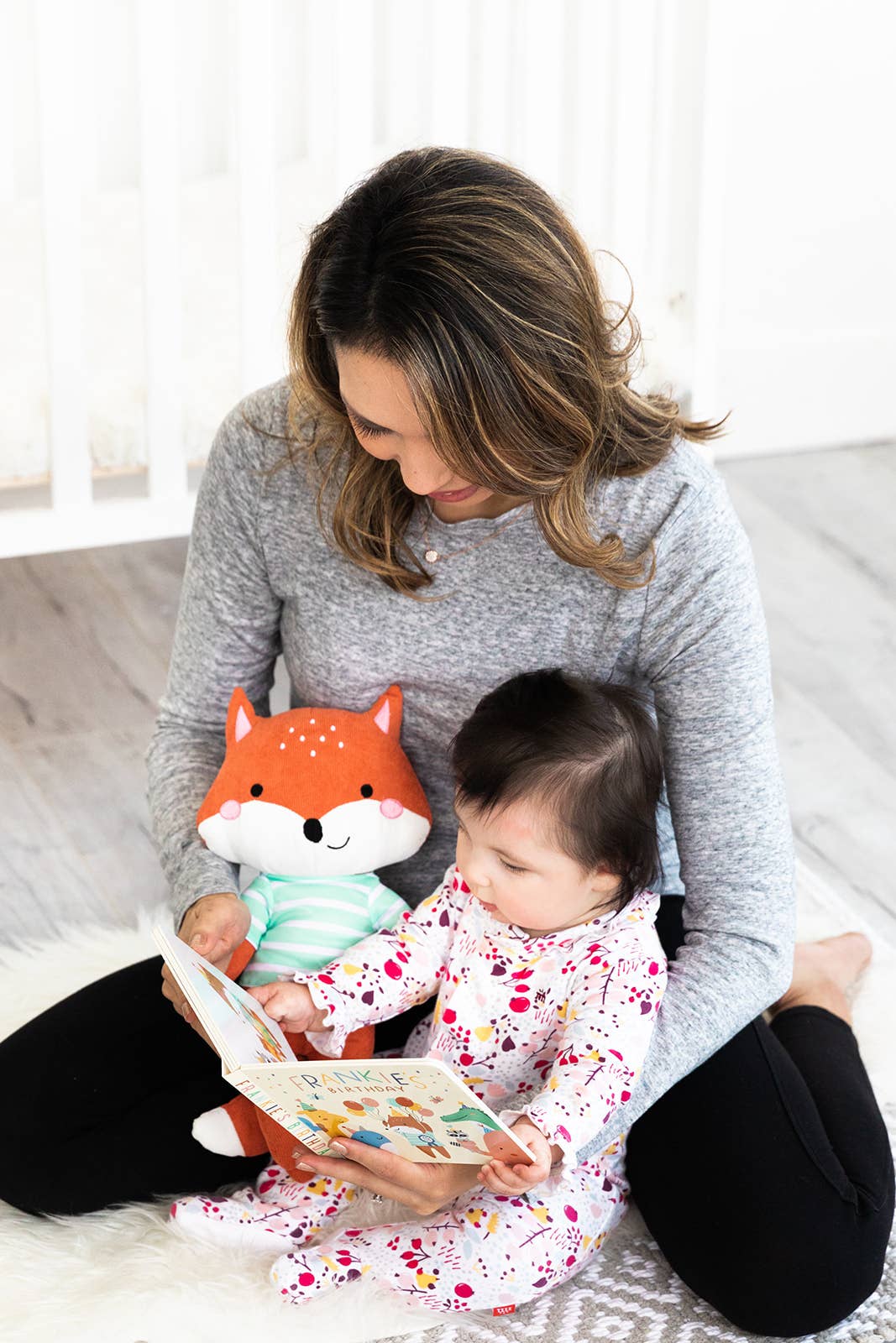 Fox Stuffed Animal Toy and Board Book Gift Set - DISCONT. - Tiny Tots Boutique