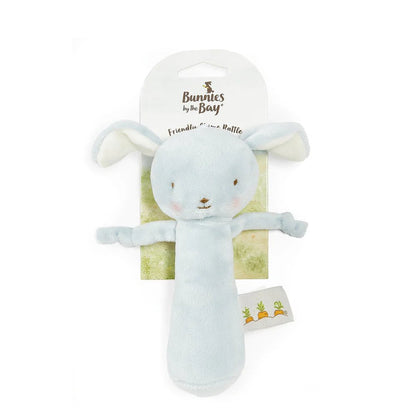 Friendly Chime Blue Puppy Rattle - Tiny Tots Boutique