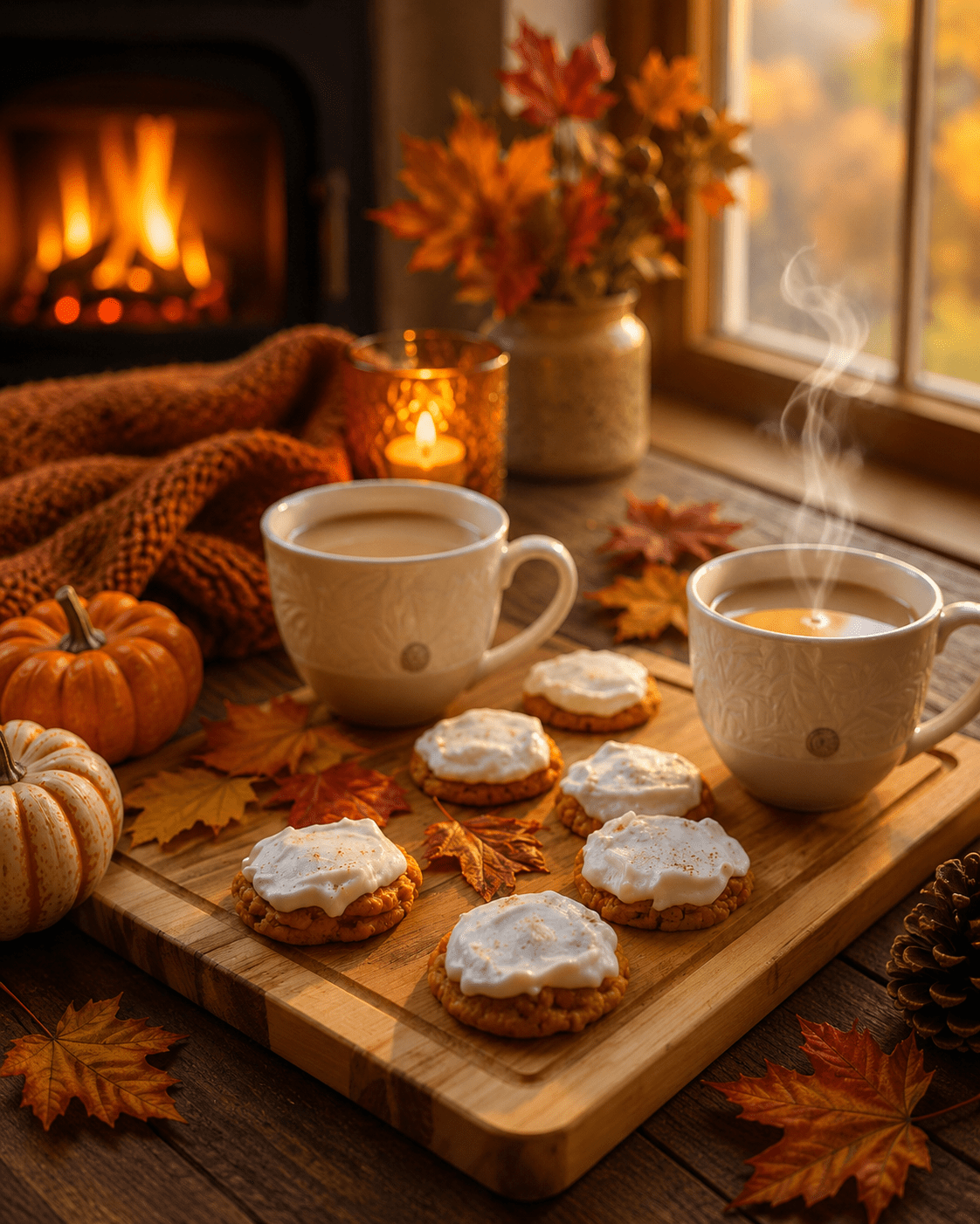 Frosted Pumpkin Spice Cookie Wax Melts. 4.25 oz. 5 Cookies - Tiny Tots Boutique