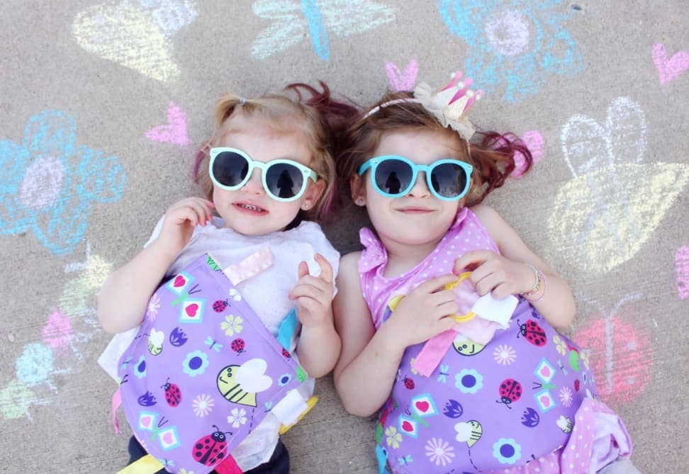 Garden Butterfly Bees Taggy Learning Lovey 14 x 18 - Tiny Tots Boutique