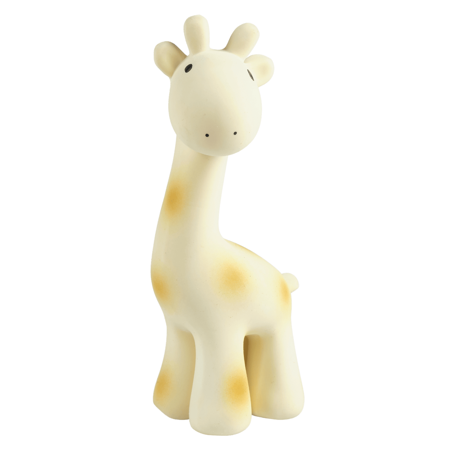 Giraffe Natural Organic Rubber Teether, Rattle & Bath Toy - Tiny Tots Boutique