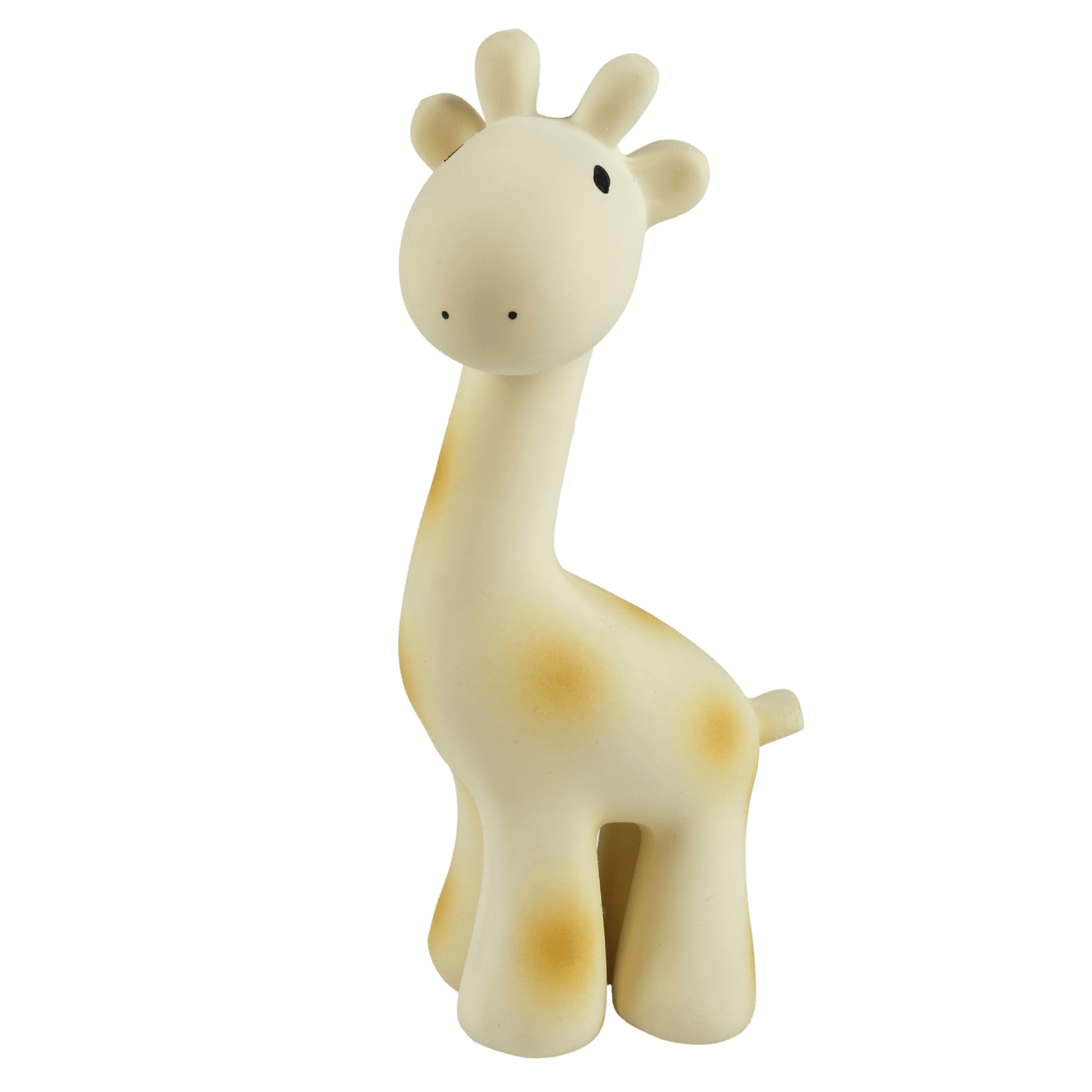 Giraffe Natural Organic Rubber Teether, Rattle & Bath Toy - Tiny Tots Boutique