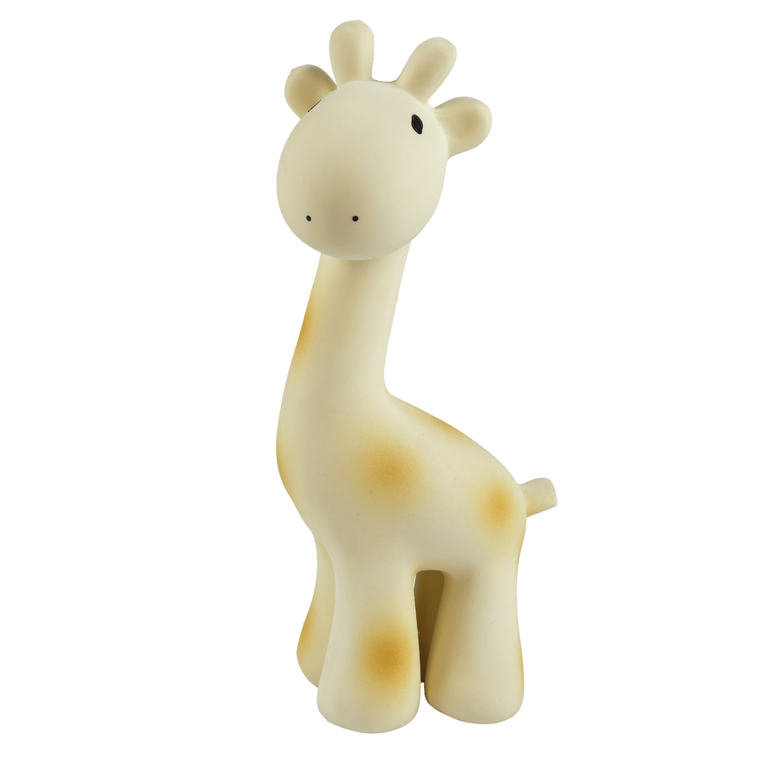 Giraffe Natural Organic Rubber Teether, Rattle & Bath Toy - Tiny Tots Boutique