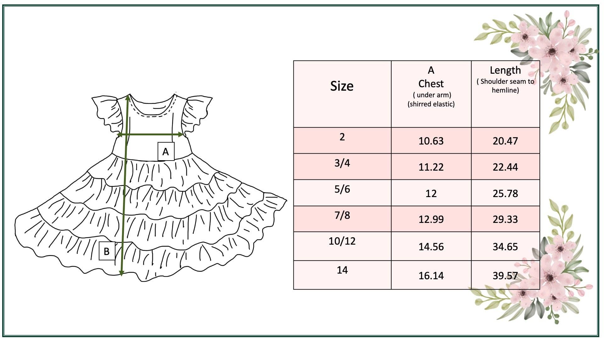 Girls Ava Periwinkle & Blue Ruffle Tiered Easter Dress - Tiny Tots Boutique