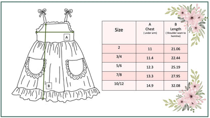 Girls Mint Gingham Ruffle Pocket Spring Easter Summer Dress - Tiny Tots Boutique