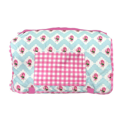 Girls Nap Mat - Peony Bouquet Floral - Tiny Tots Boutique