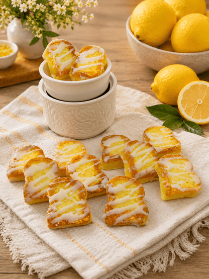 Glazed Lemon Pound Cake Wax Melts. 6 oz. Bread Wax Melts/Soy - Tiny Tots Boutique