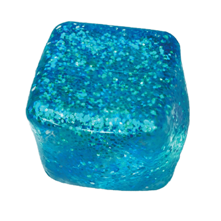 Glow in the Dark Squishy Sparkle Cube - Tiny Tots Boutique