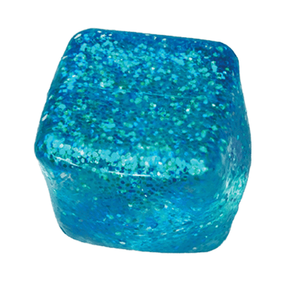 Glow in the Dark Squishy Sparkle Cube - Tiny Tots Boutique
