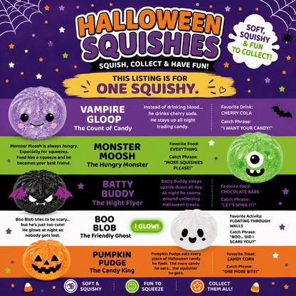 Halloween Dumpling Squishy Toy - Tiny Tots Boutique
