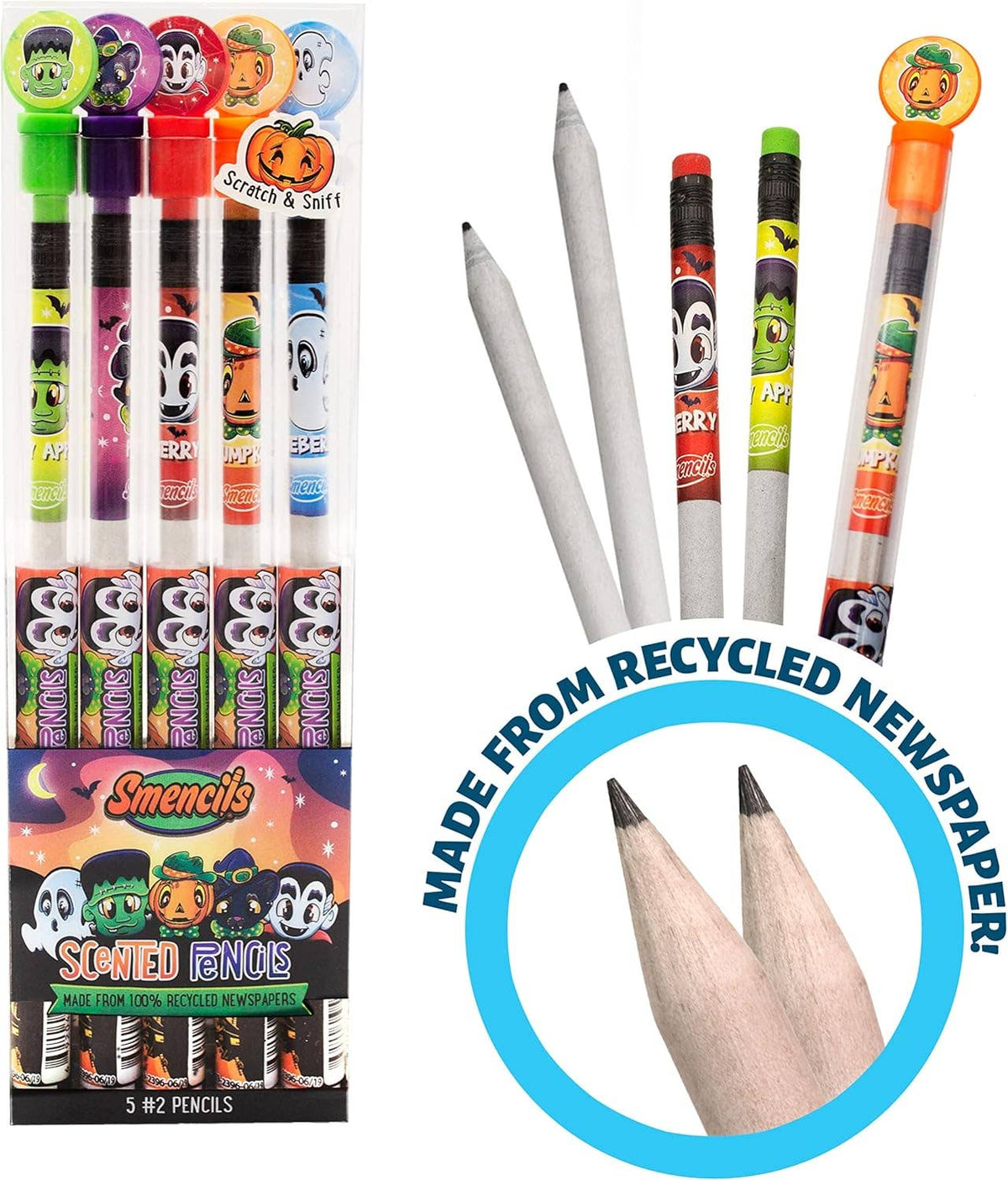 Halloween Smencils - Scented Pencils - Tiny Tots Boutique