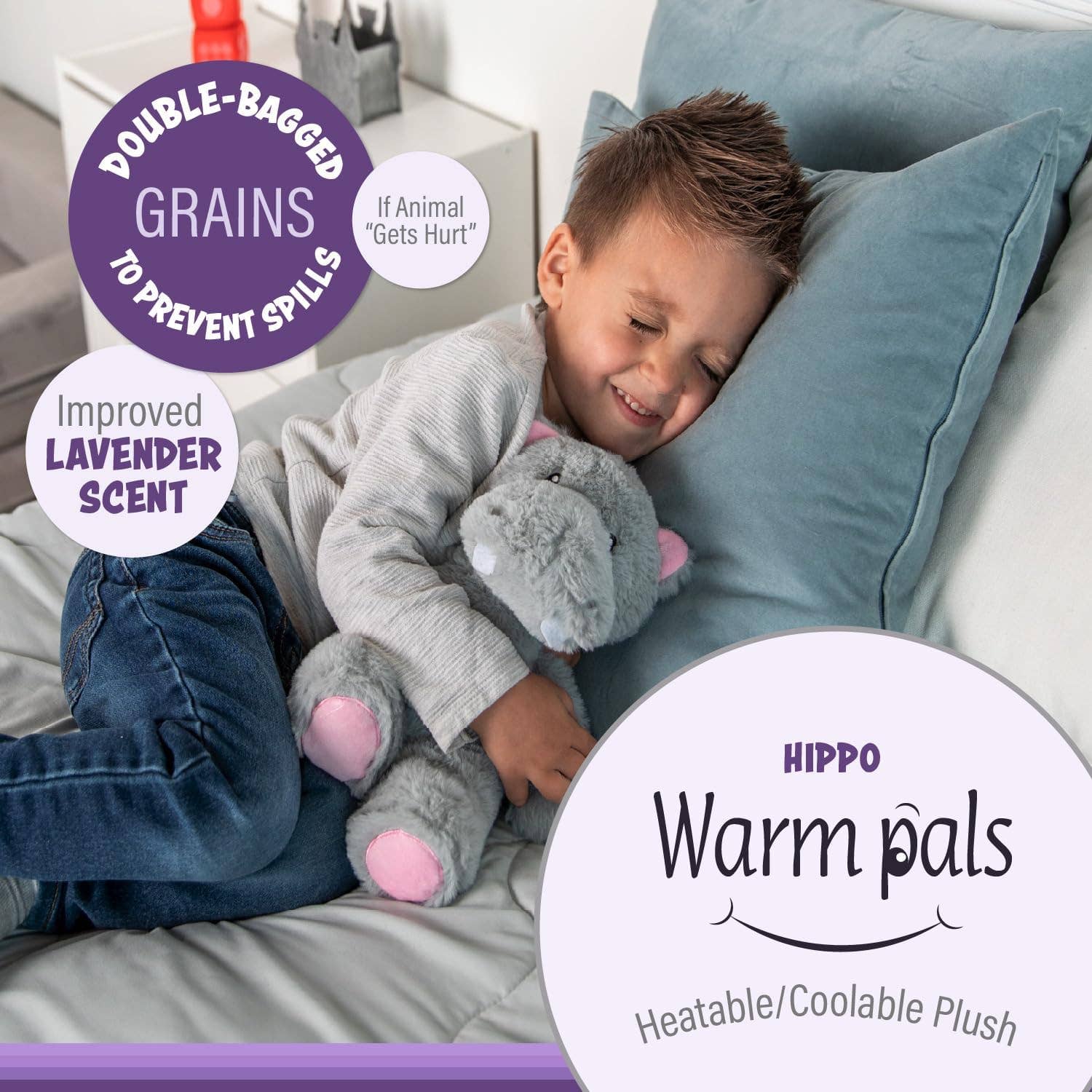 Happy Hippo Warm Pal - Tiny Tots Boutique