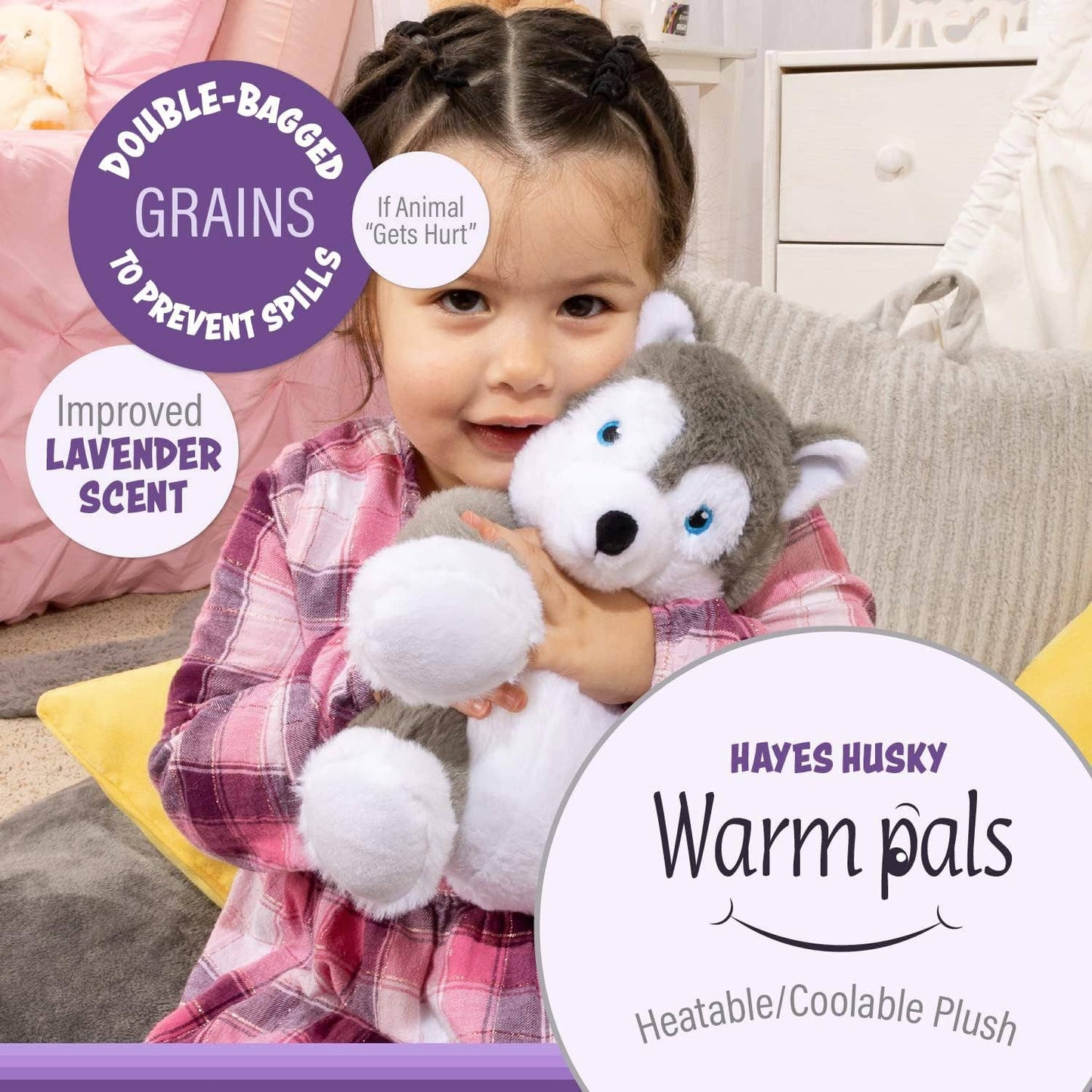 Hayes Husky Warm Pal - Tiny Tots Boutique