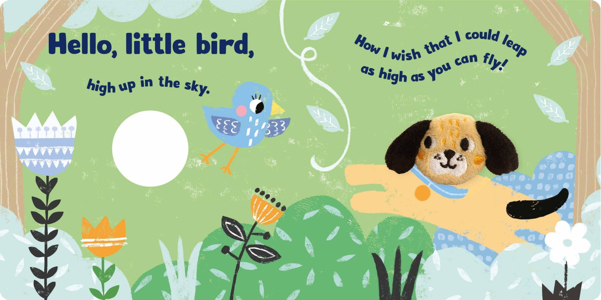 Hello, Little Puppy (Finger Puppet Board Book) - Tiny Tots Boutique