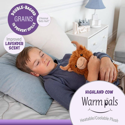 Henry Highland Cow Warm Pal - Tiny Tots Boutique