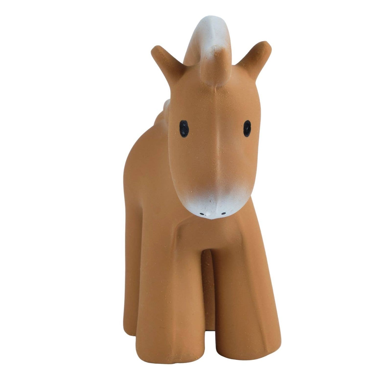 Horse Natural Organic Rubber Teether, Rattle & Bath Toy - Tiny Tots Boutique