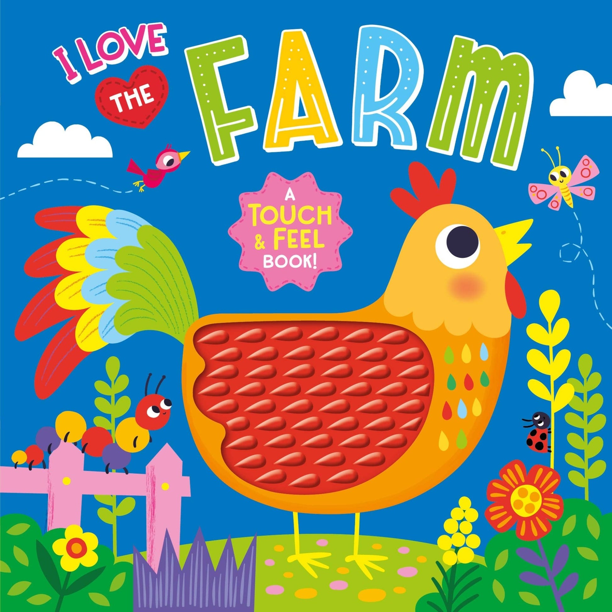 I Love the Farm (Touch & Feel Board Book) - Tiny Tots Boutique