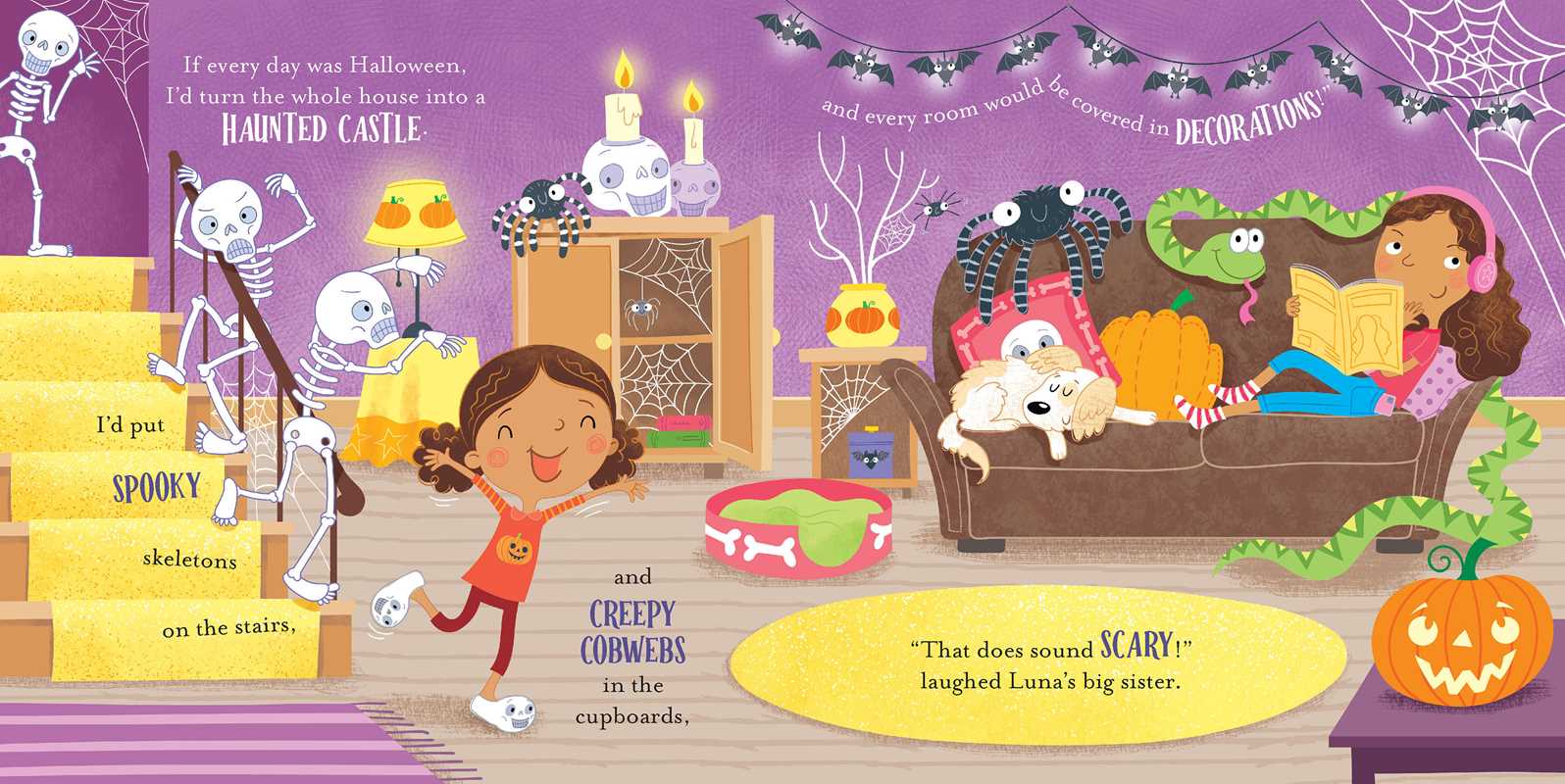 If Every Day Was Halloween: Padded Board Book by Em Bruce - Tiny Tots Boutique
