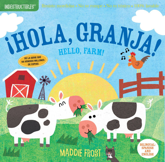 Indestructibles: Â¡Hola, granja! / Hello, Farm! - Tiny Tots Boutique