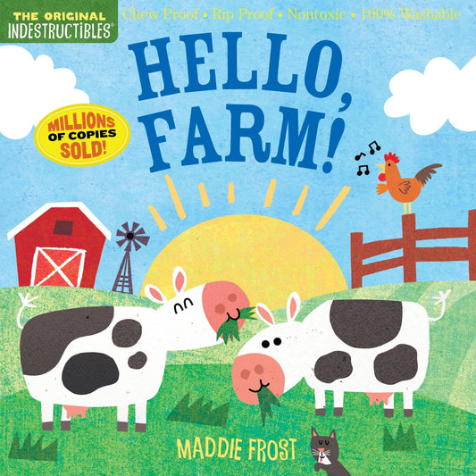 Indestructibles: Hello, Farm! - Tiny Tots Boutique