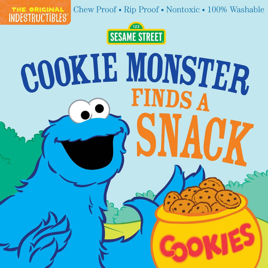 Indestructibles: Sesame Street: Cookie Monster Finds a Snack - Tiny Tots Boutique