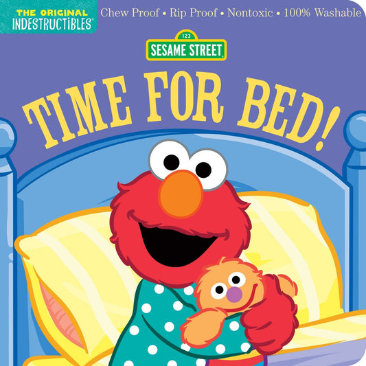 Indestructibles: Sesame Street: Time for Bed! - Tiny Tots Boutique