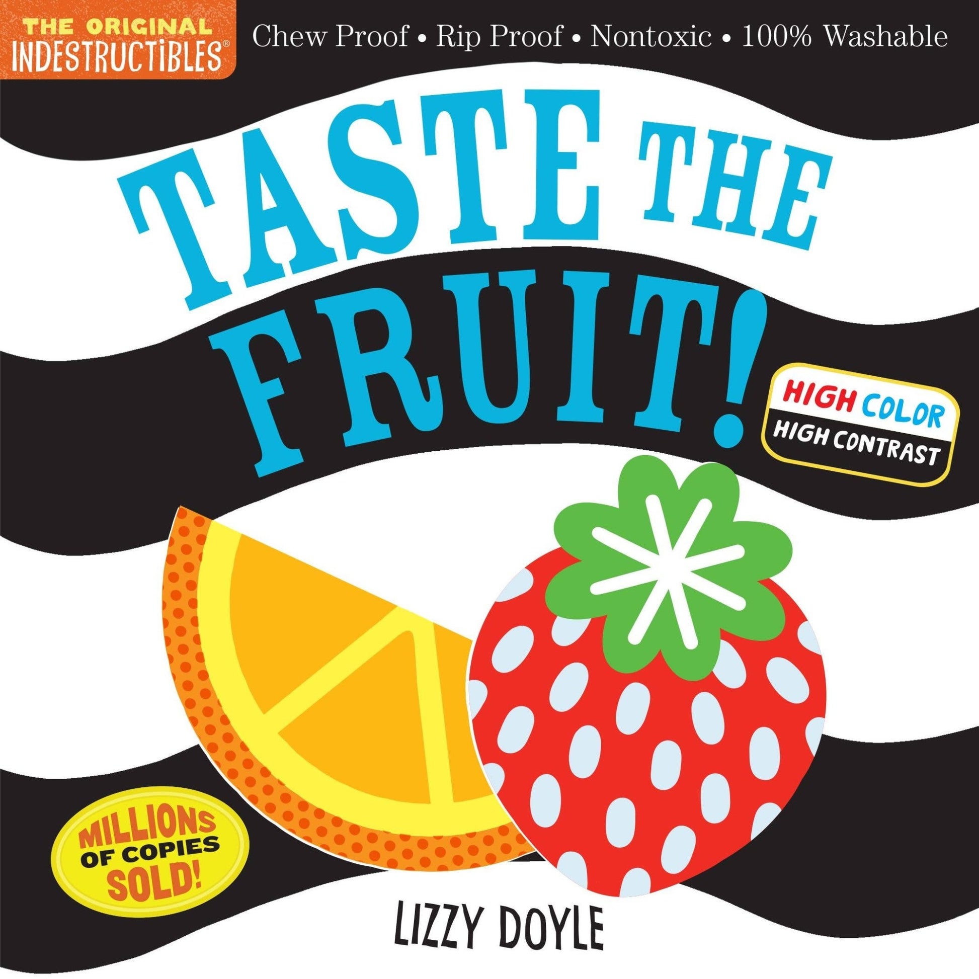 Indestructibles: Taste the Fruit! (High Color High Contrast) - Tiny Tots Boutique
