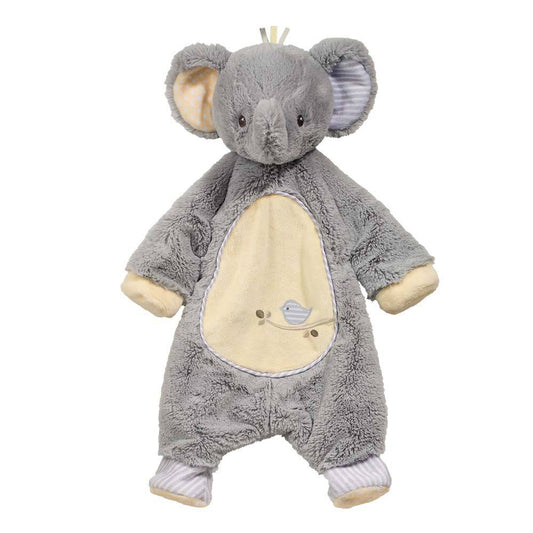Joey Gray Elephant Plush Sshlumpie - Personalization Available - Tiny Tots Boutique