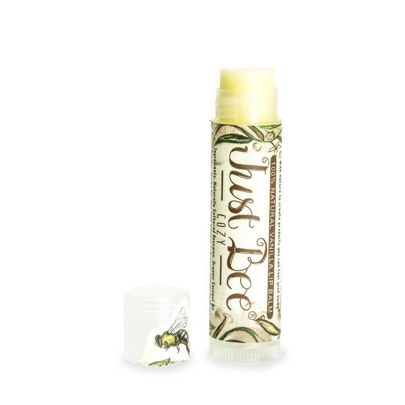 Just Bee Cozy Lip Balm - Vanilla - Tiny Tots Boutique