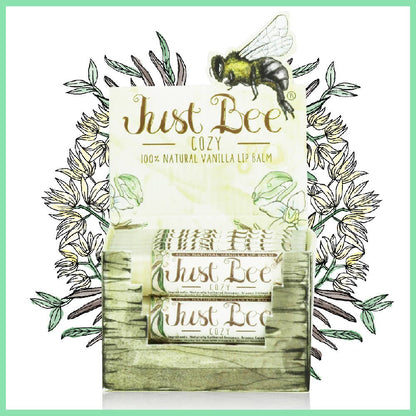Just Bee Cozy Lip Balm - Vanilla - Tiny Tots Boutique